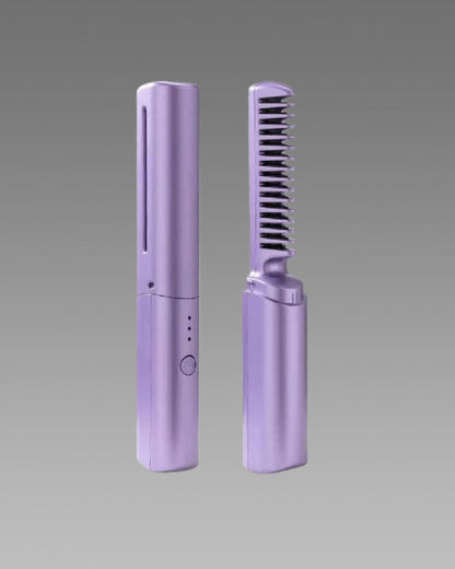 HairFix™️ | Rechargeable Hot Comb Hair Straightener