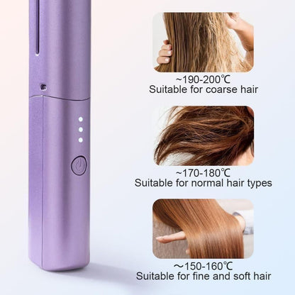 HairFix™️ | Rechargeable Hot Comb Hair Straightener