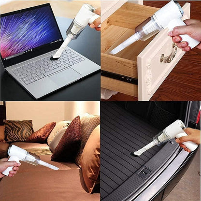 PowerDust™️ | Portable Air Duster & Wireless Vacuum Cleaner
