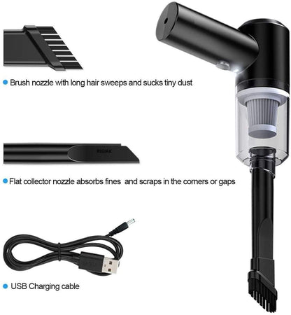 PowerDust™️ | Portable Air Duster & Wireless Vacuum Cleaner