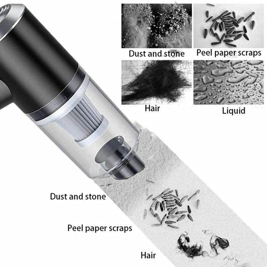 PowerDust™️ | Portable Air Duster & Wireless Vacuum Cleaner